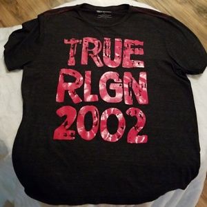 Mens true religion's shirt